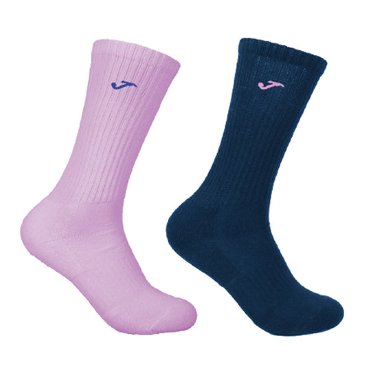 CALCETIN MUJER PACK 2 JS1784 ROSA/MARINO JOMA