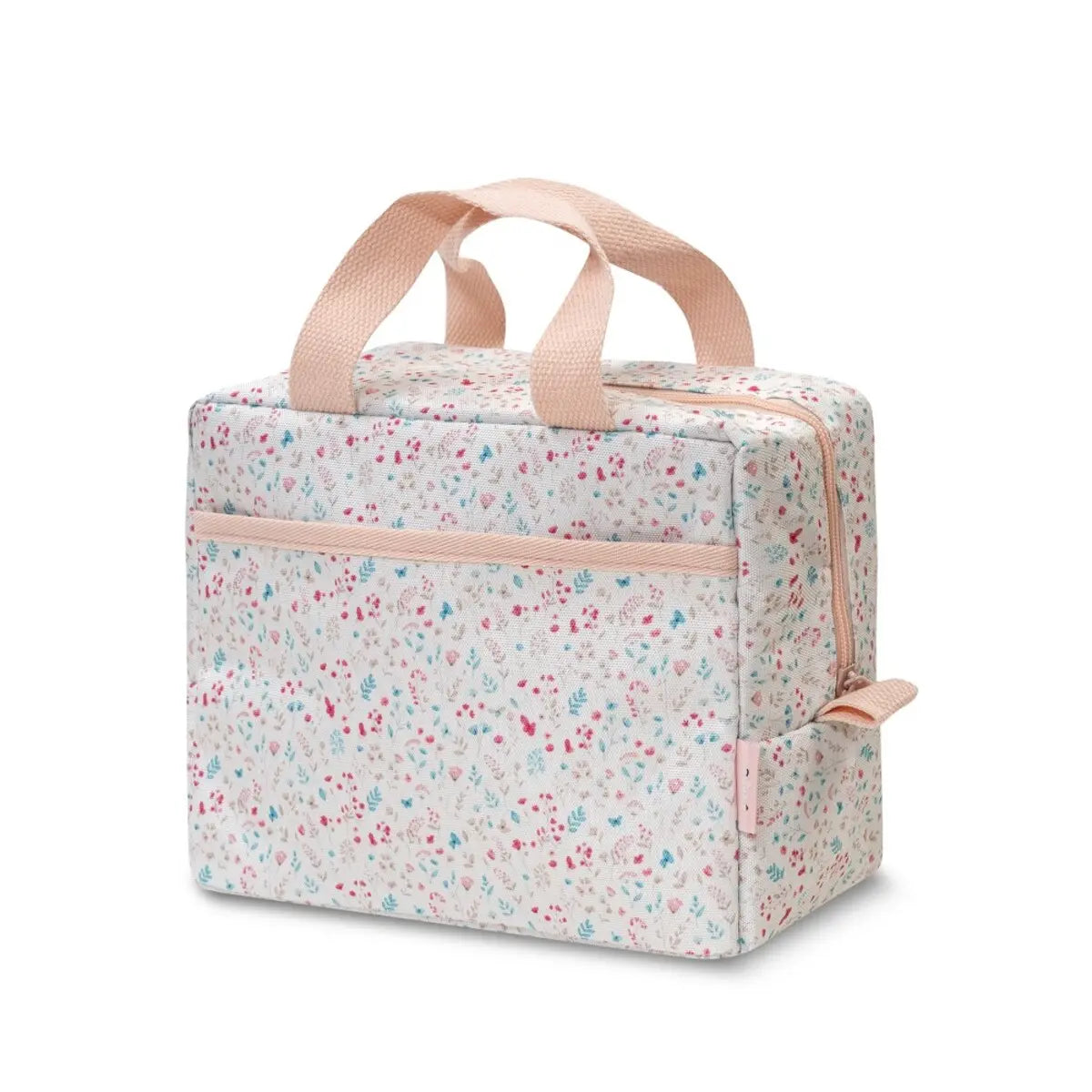 BOLSA TERMICA MERIENDA MODELO PETALOS ROSA INTERBABY