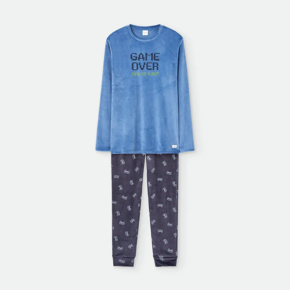 PIJAMA HOMBRE TERCIOPELO 7941 WATERLEMON