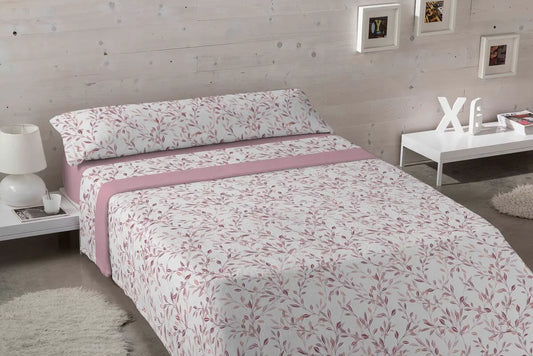 JUEGO SABANAS CORALINA DAIRE MAQUILLAJE KARAMELO