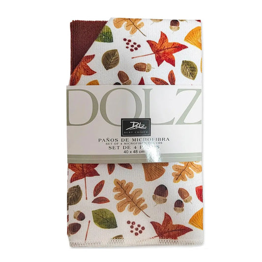 PAÑO COCINA MICROFIBRA PACK 4 REF 76 OTOÑO DOLZ