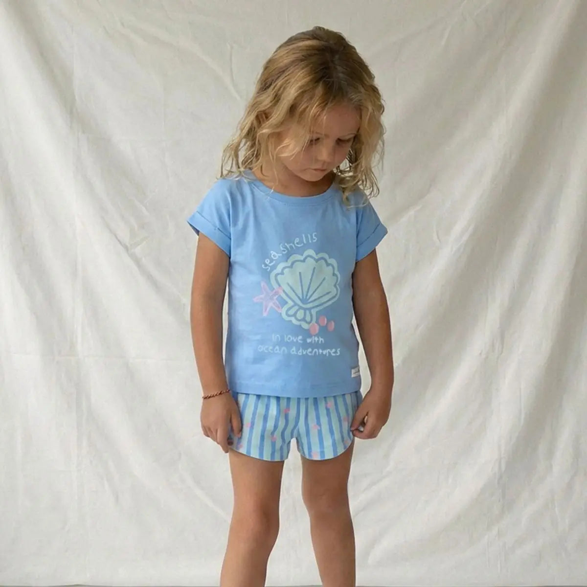 PIJAMA M/C NIÑA 586-09 WATERLEMON