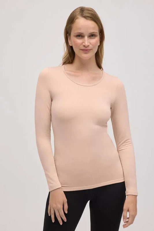 CAMISETA TÉRMICA MANGA LARGA 70002 NUDE YSABEL MORA