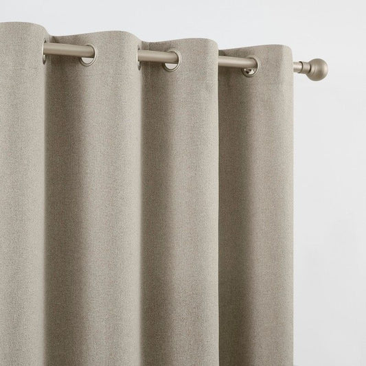 CORTINA BLACKOUT NATURAL CD-5380 BEIGE 140X265 SOTILEZA