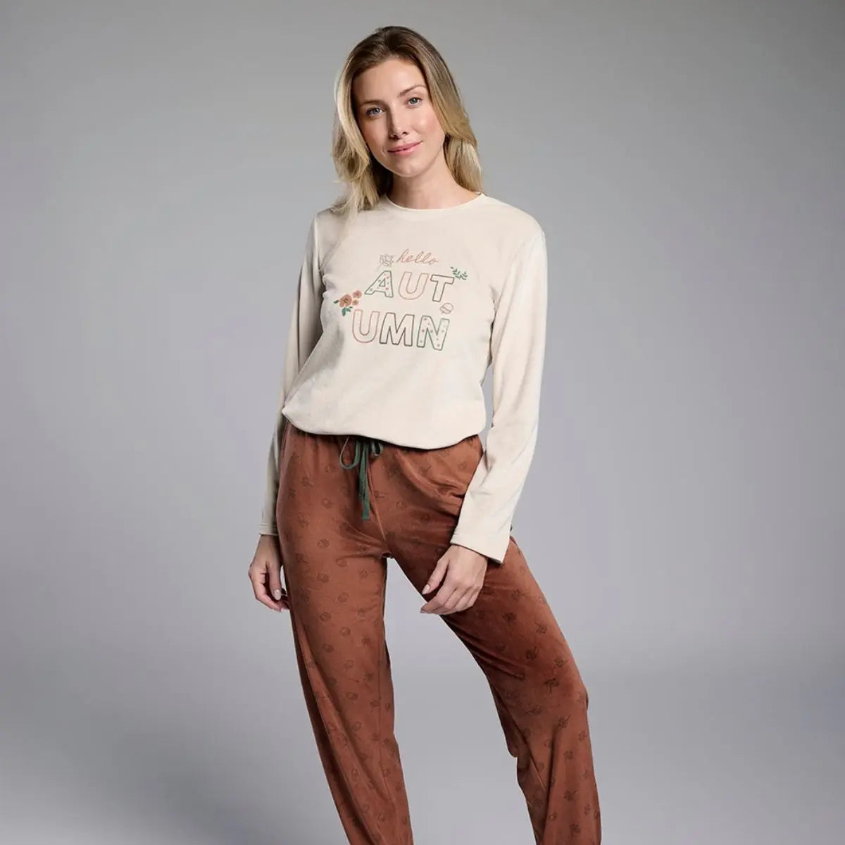 PIJAMA MUJER INVIERNO 26234 MUYDEMI