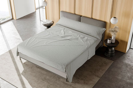 JUEGO DE SABANAS TELA Q73 BEIGE MORA