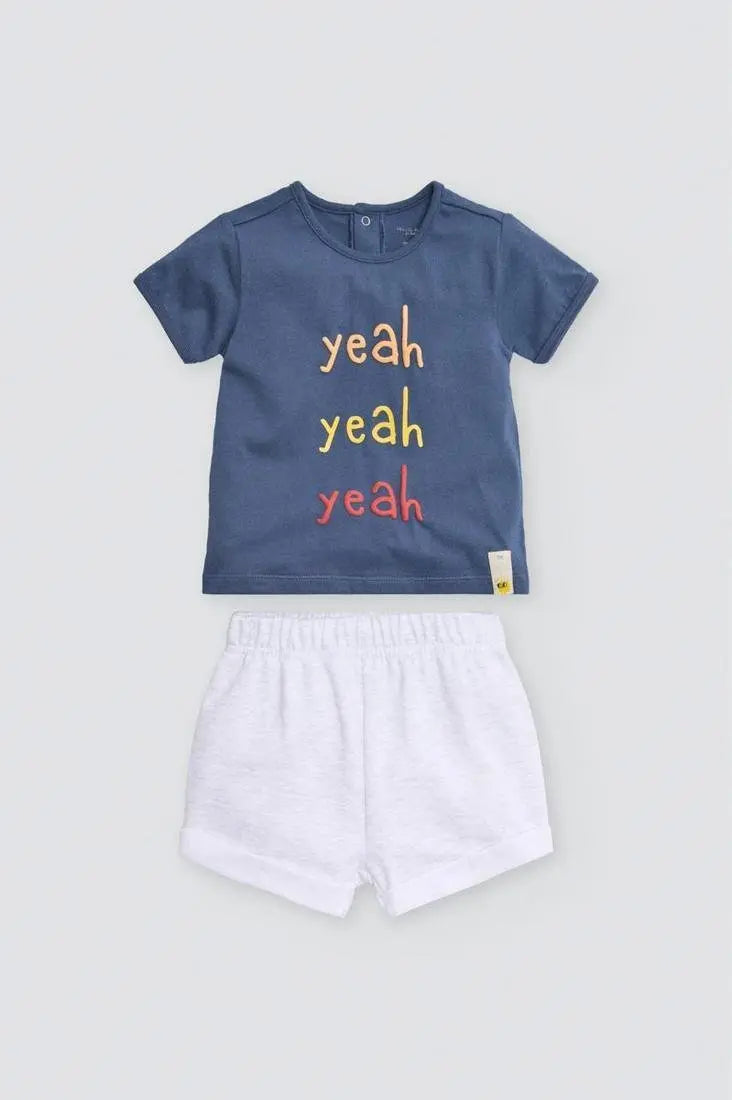 CONJUNTO BEBÉ MANGA CORTA 25626 YSABEL MORA