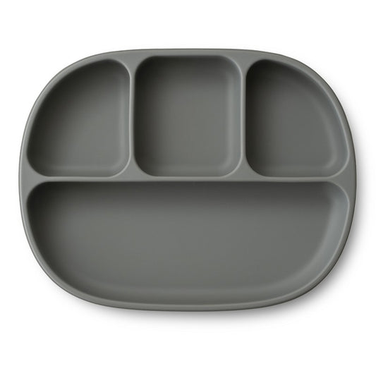 PLATO MAS TAPA SILICONA SI008-76 GRIS PETROLEO INTERBABY