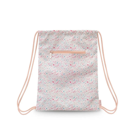 MOCHILA SACO INFANTIL MODELO PETALOS ROSA INTERBABY