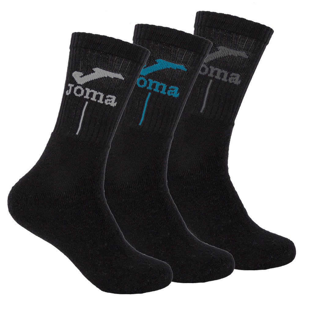 CALCETIN DEPORTIVO HOMBRE PACK 3 1081 NEGRO GBA JOMA