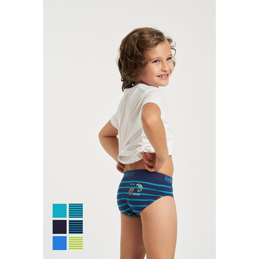 SLIP NIÑO SIN COSTURAS ALGODÓN 251 PACK 2 KEHAT