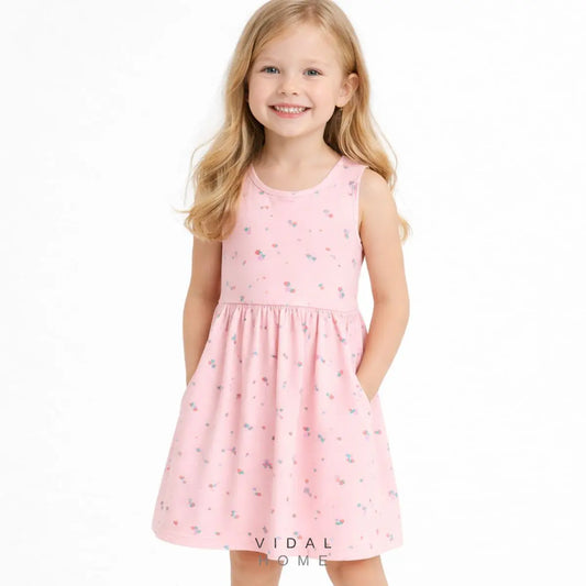 VESTIDO INFANTIL NIÑA 590-34 WATERLEMON