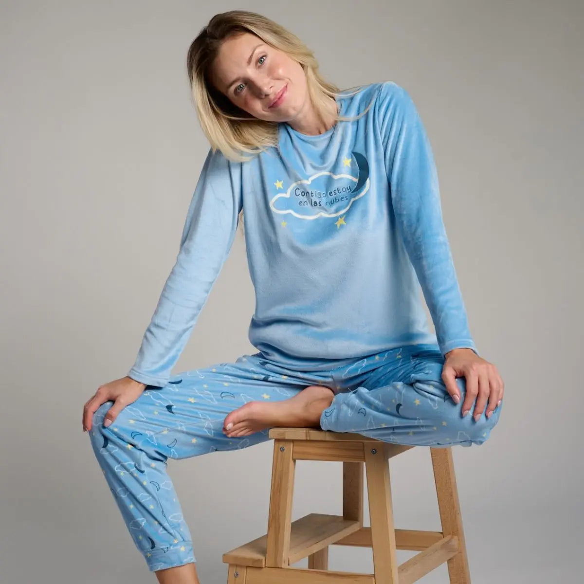 PIJAMA MUJER INVIERNO 26259 MUYDEMI