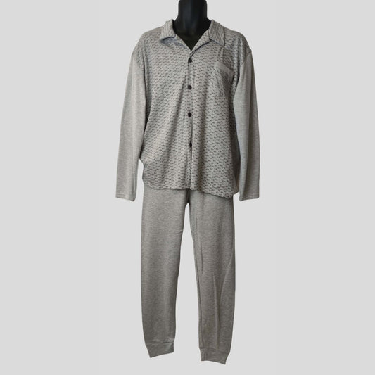 PIJAMA HOMBRE 6032 GRIS VIGORÉ ENTREDOS