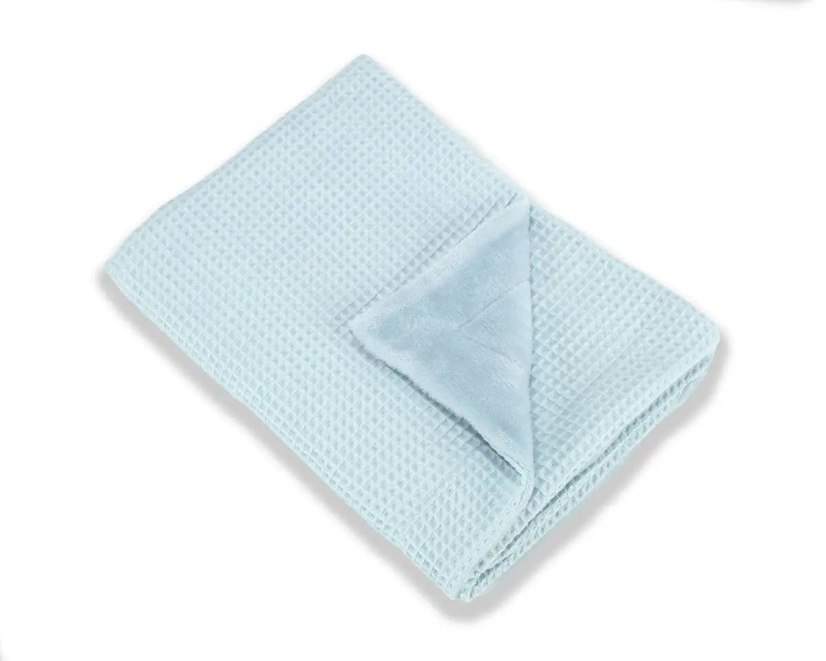 MANTA INFANTIL POPPY Q88 80X110 AZUL MORA