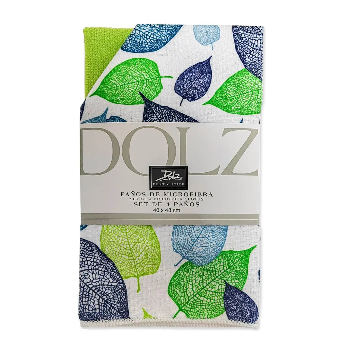 PAÑO COCINA MICROFIBRA PACK 4 REF 76 MENTA DOLZ