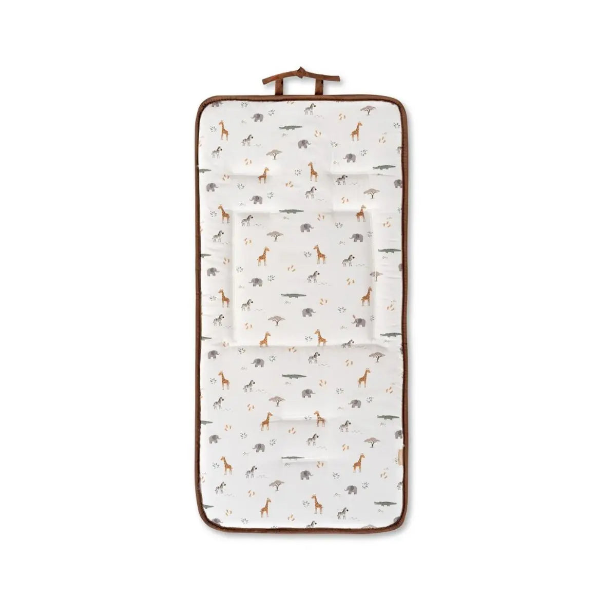 COLCHONETA REVERSIBLE MODELO JIRAFA SAVANNA BEIGE INTERBABY