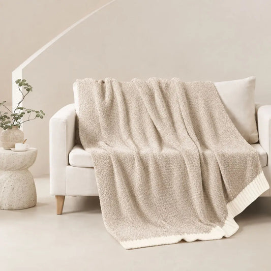PLAID ANGORA BEIGE 130X170 DOLZ