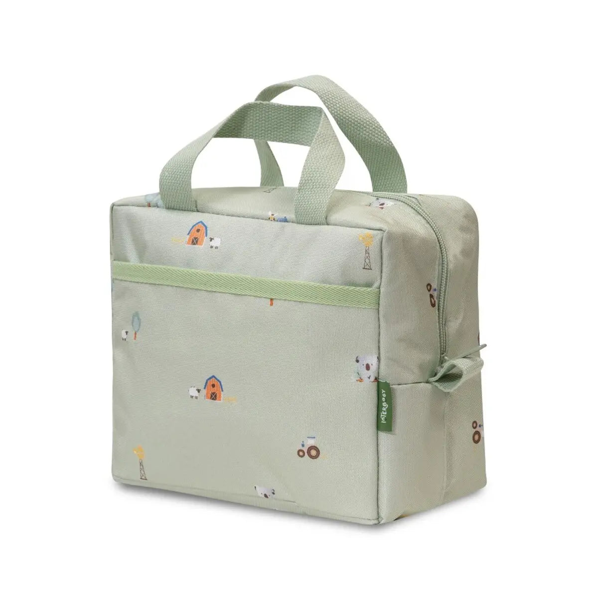 BOLSA TERMICA MERIENDA MODELO GRANJA KOALA VERDE INTERBABY