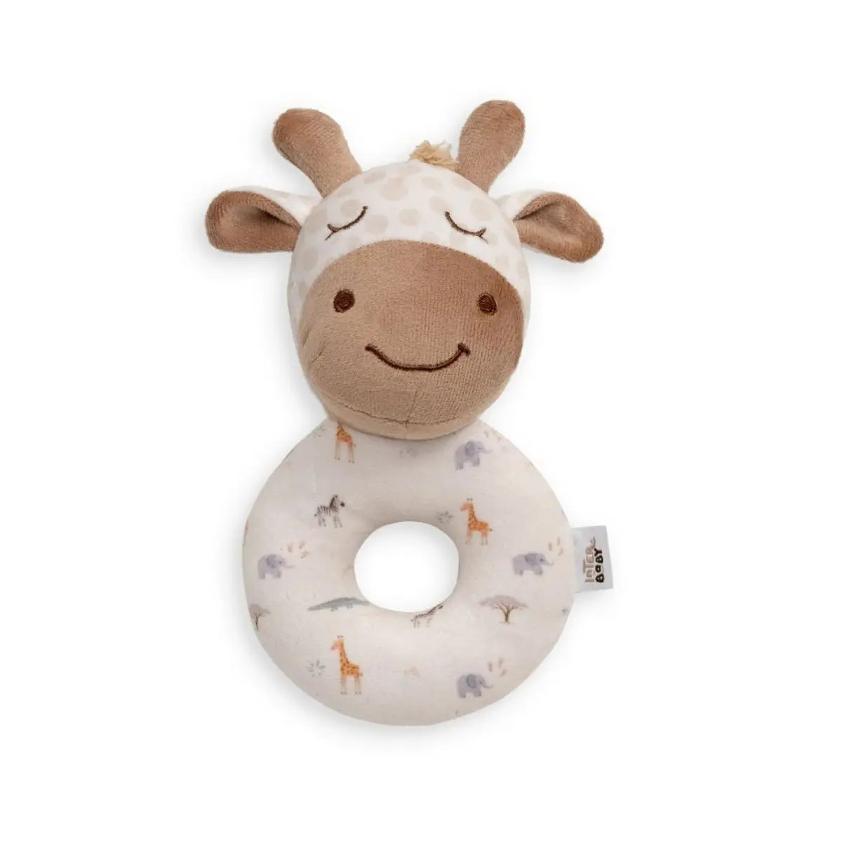 SONAJERO CASCABEL MODELO JIRAFA SAVANNA BEIG INTERBABY