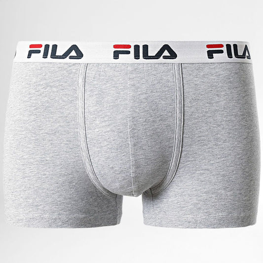 BOXER HOMBRE ALGODÓN/LYCRA CINTURA ELÁSTICA FU5016 GRIS FILA