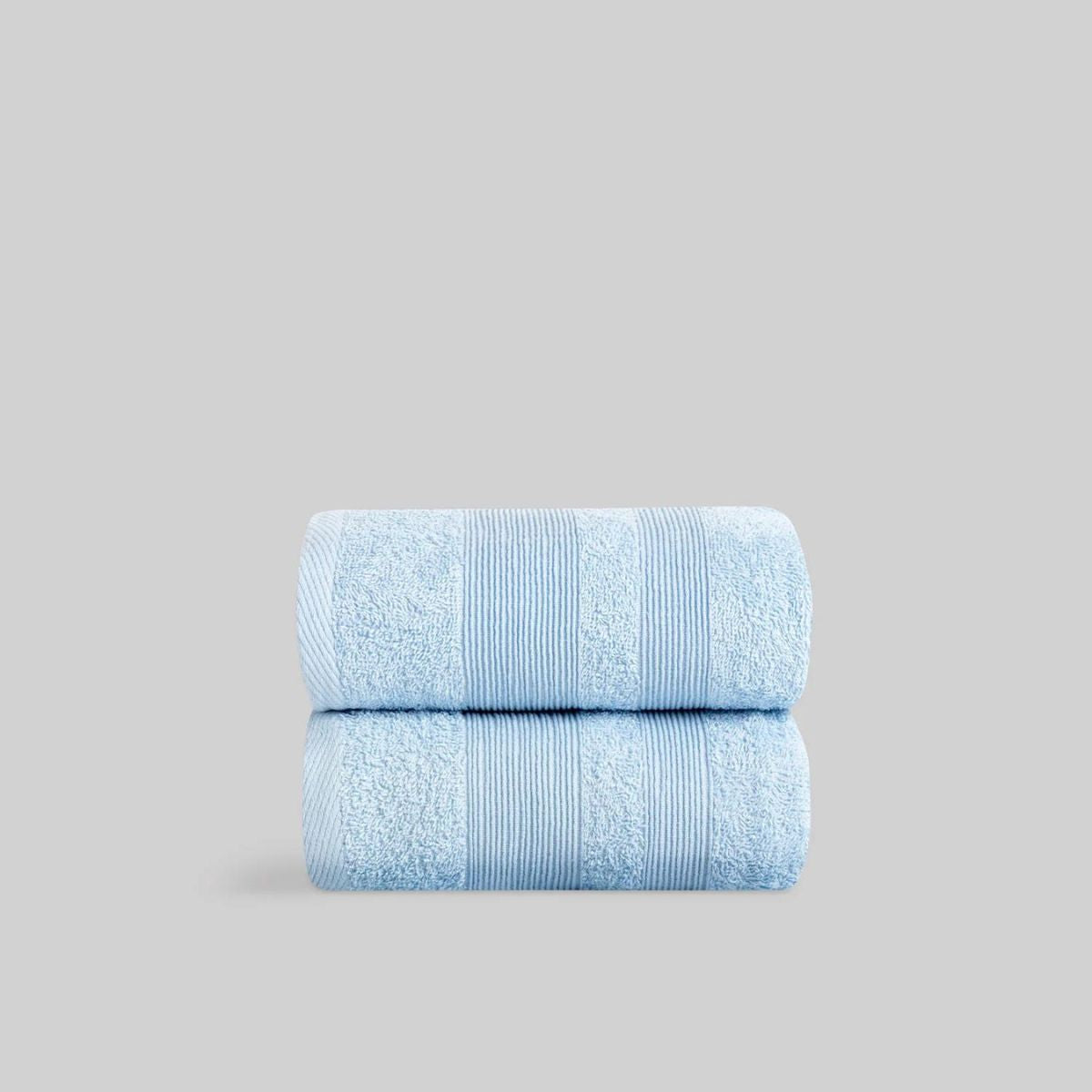 TOALLA RIZO ALGODON AZUL MILCOLORS
