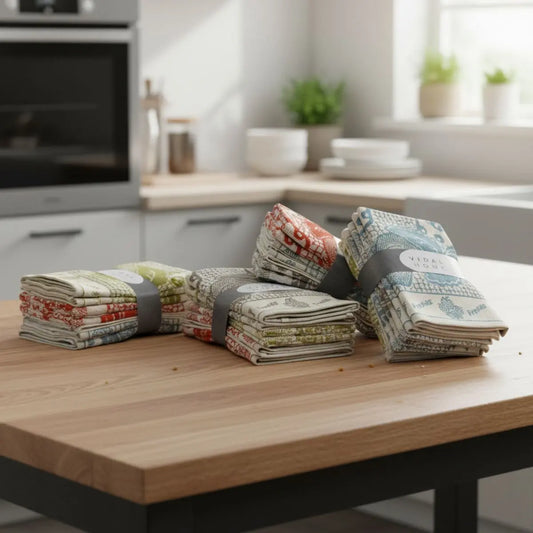 PAÑOS DE COCINA PACK 6 11353 50X50 VIDAL HOME