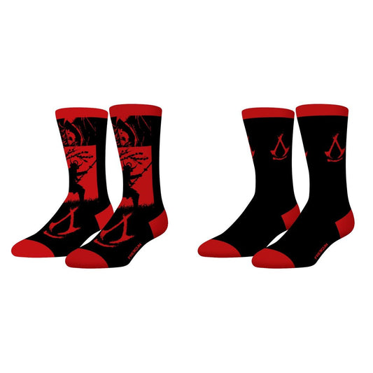PACK 2 CALCETINES HOMBRE ASC DUO+UNI1 FREEGUN