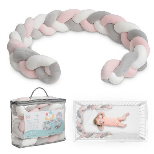 CHICHONERA CUERDA TRENZADA ROSA INTERBABY
