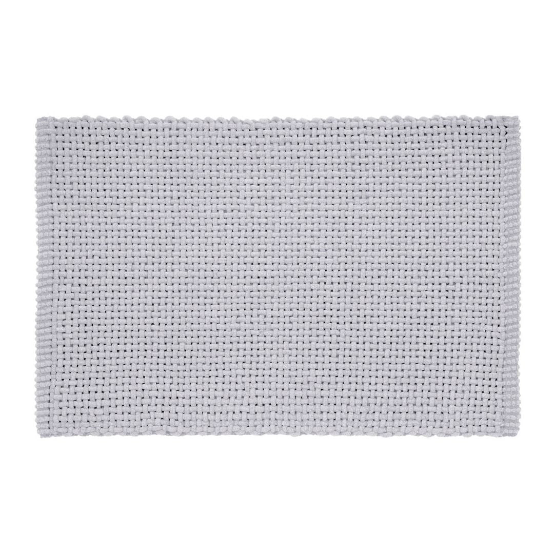 ALFOMBRA TRENZADA NOA 406 PLATA 45X70 ATENAS