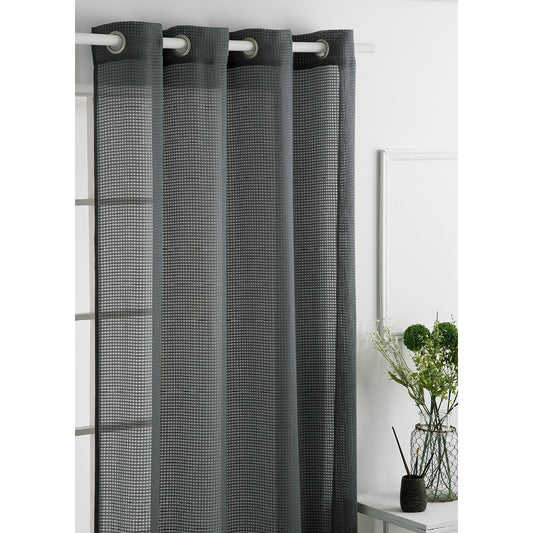 CORTINA IM LAOS 140X270 GRIS FUN&DECO