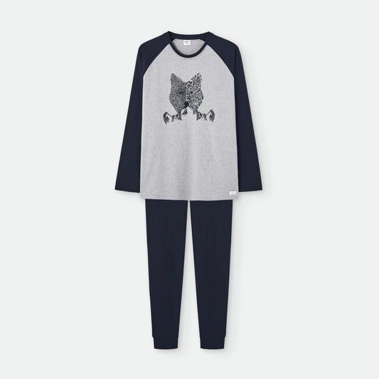 PIJAMA HOMBRE PUNTO 7900 WATERLEMON