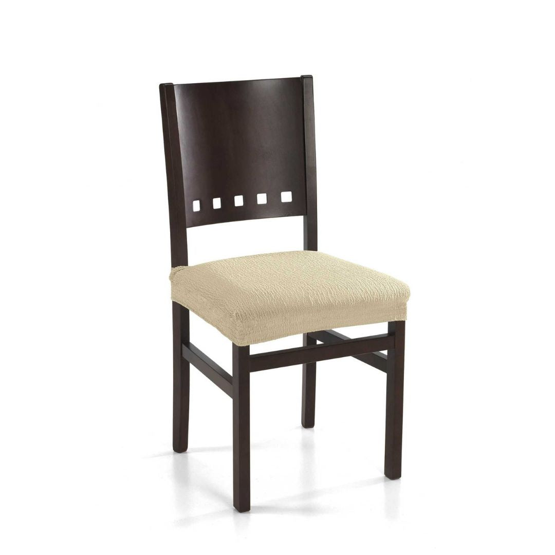 FUNDA SILLA JARA BEIGE CASA TEXTIL