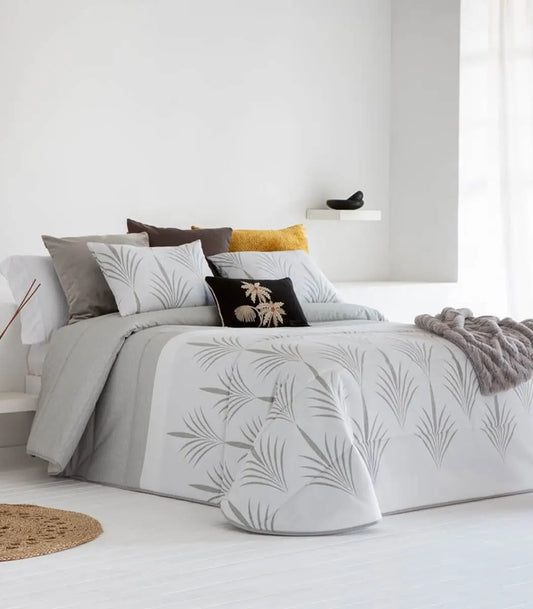 CONFORTER JACQUARD VIESGO C/01 GRIS SANDECO