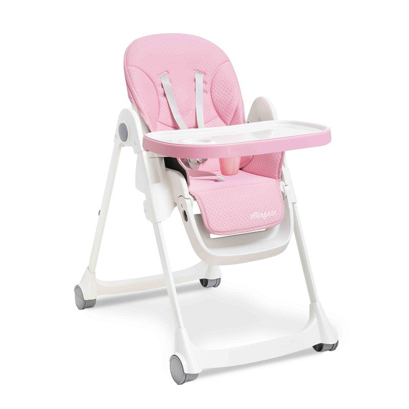 TRONA ALUMINIO COMFORT EAT ROSA INTERBABY