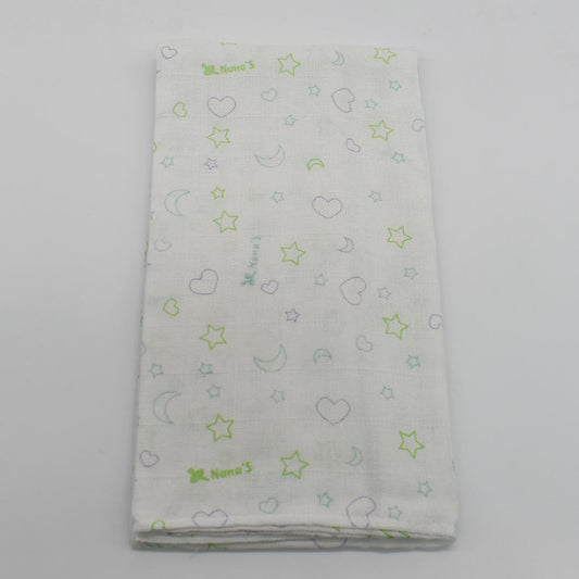 PACK 12 GASAS ESTAMPADAS 70X70 REF 204 DIBUJO 0539 MULTICOLOR NANAS
