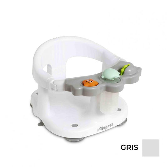 ASIENTO DE BAÑO ASI01-31 GRIS INTERBABY
