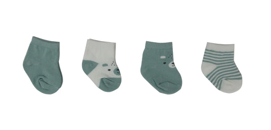 JUEGO DE CALCETINES 4 PCS 10854 VERDE GAMBERRITOS