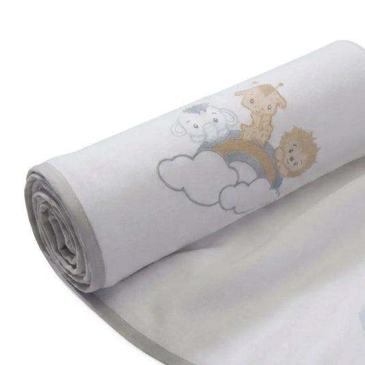 GASA PUNTO ESTAMPADA 53X63 11113 GRIS GAMBERRITOS