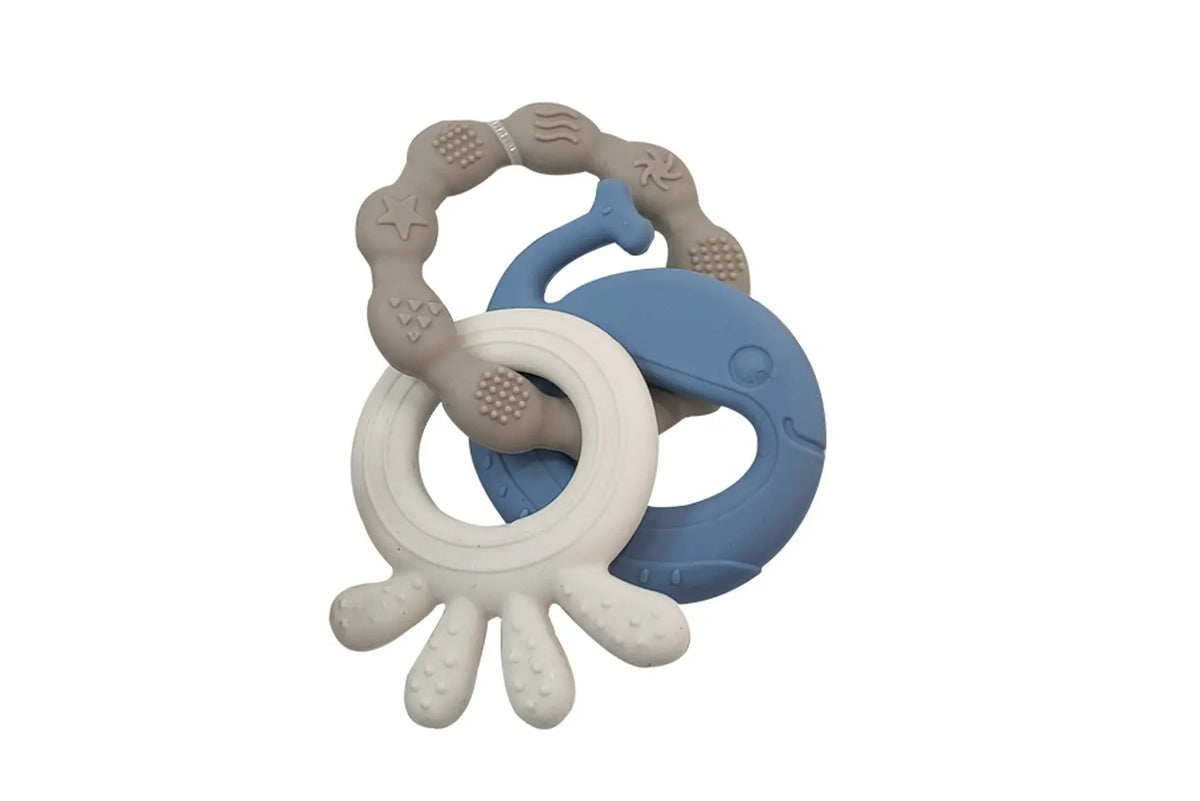MORDEDOR SILICONA 10944 7X14 AZUL GAMBERRITOS