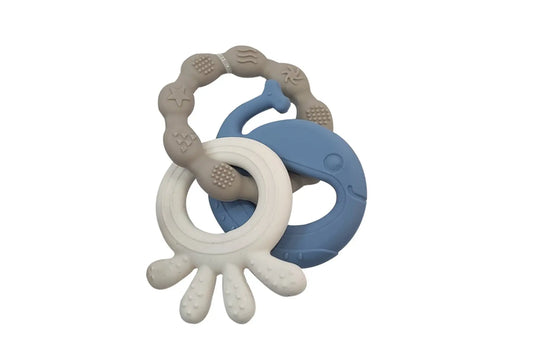 MORDEDOR SILICONA 10944 7X14 AZUL GAMBERRITOS