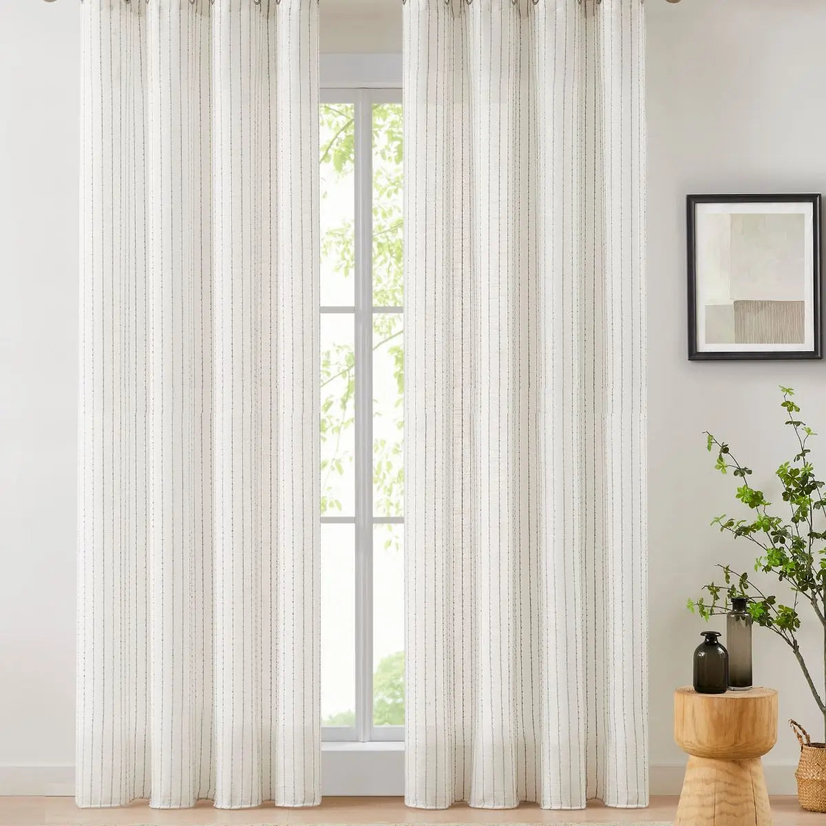 VISILLO RÚSTICO CADENILLA VD-5376 140X265 GRIS CAMALTEX