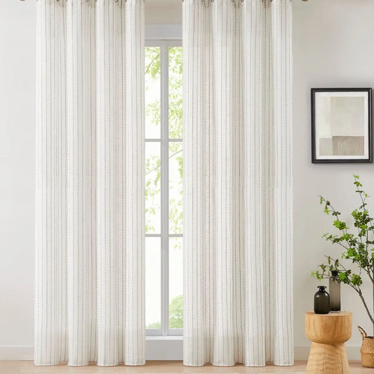 VISILLO RÚSTICO CADENILLA VD-5376 140X265 GRIS CAMALTEX