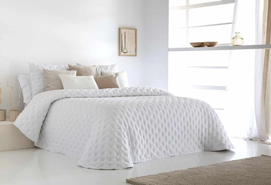 CONFORTER REVERSIBLE ANISA BLANCO FUN&DECO