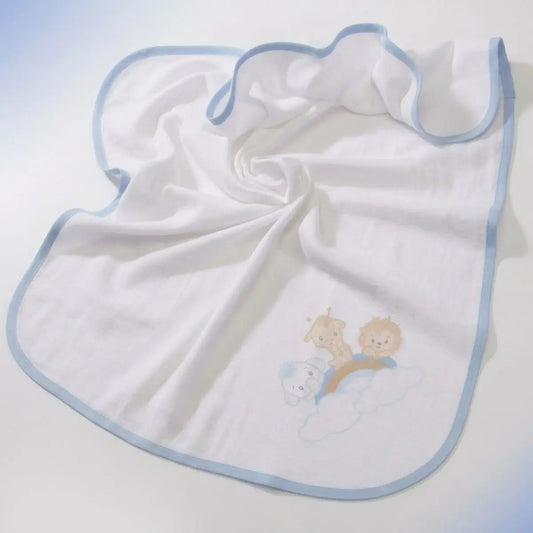 GASA PUNTO ESTAMPADA 53X63 11113 AZUL GAMBERRITOS