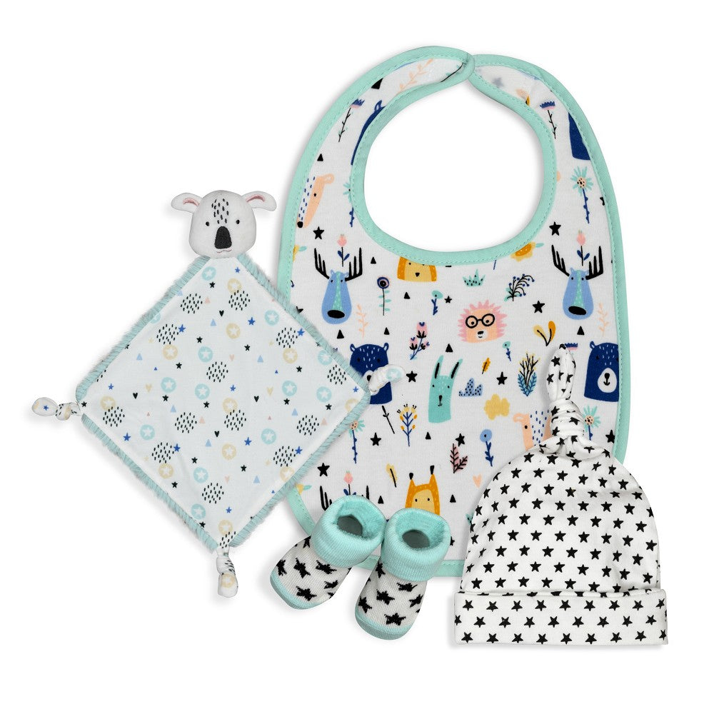 SET REGALO KOALA BLANCO-VERDE INTERBABY
