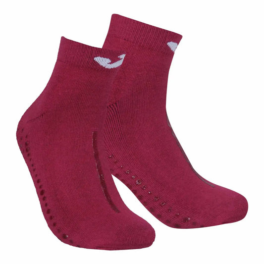 CALCETIN MUJER ANTIDESLIZANTE JS1752 ROSA OSCURO JOMA