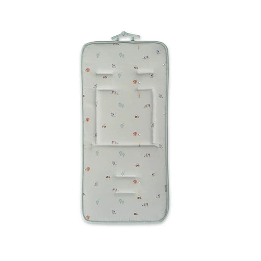 COLCHONETA REVERSIBLE MODELO GRANJA KOALA VERDE INTERBABY
