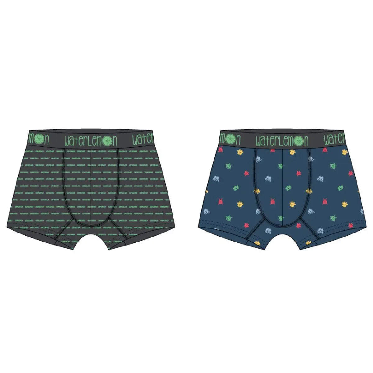 PACK 2 BOXER NIÑO REF 301 GAME OVER WATERLEMON
