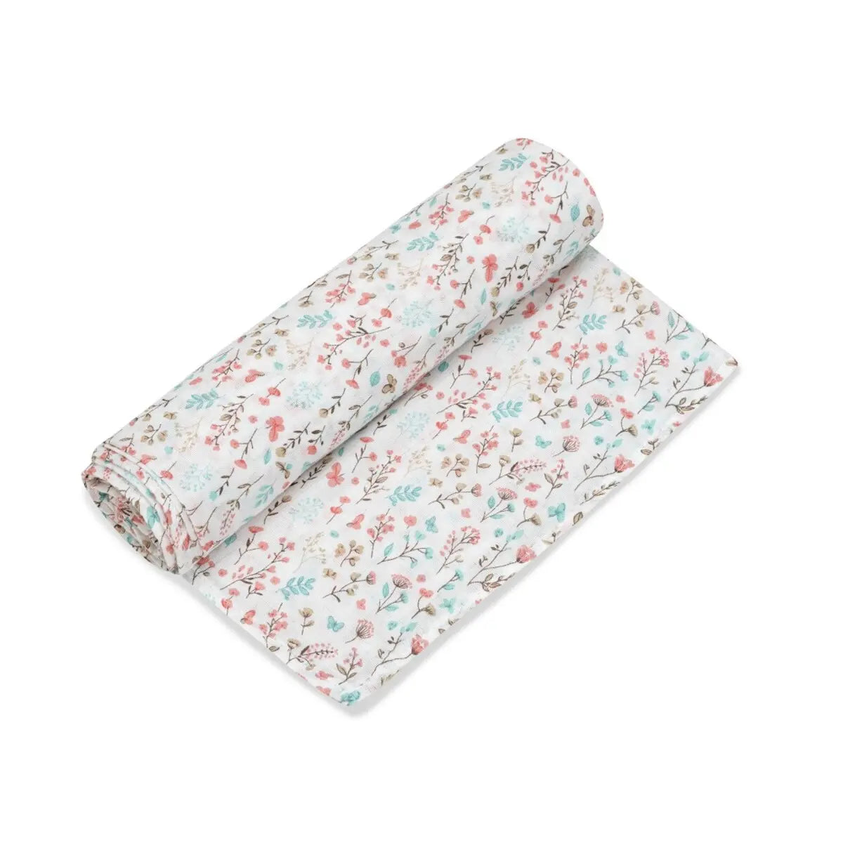 MUSELINA 120 x 120 MODELO PETALOS BLANCO INTERBABY